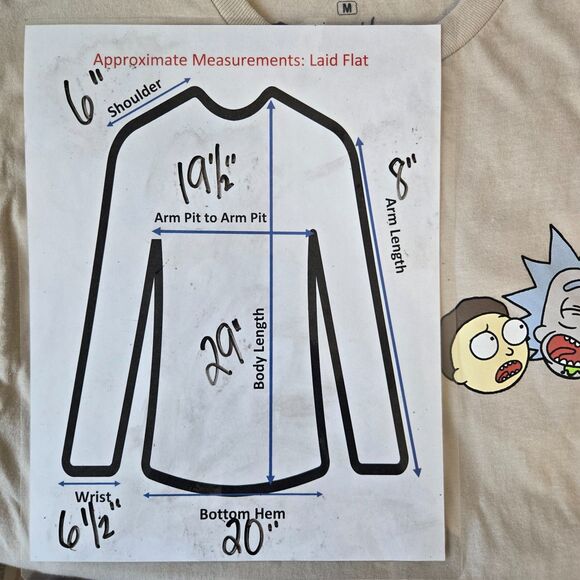 🛸 Rick and Morty “Wubba Lubba Dub Dub” Graphic T-Shirt | Size M | Like New - Picture 10 of 10